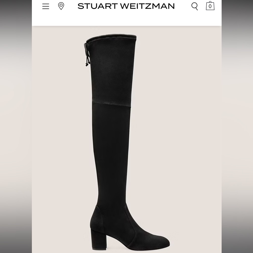 Stuart Weitzman Hinterland OTK boot sz 6